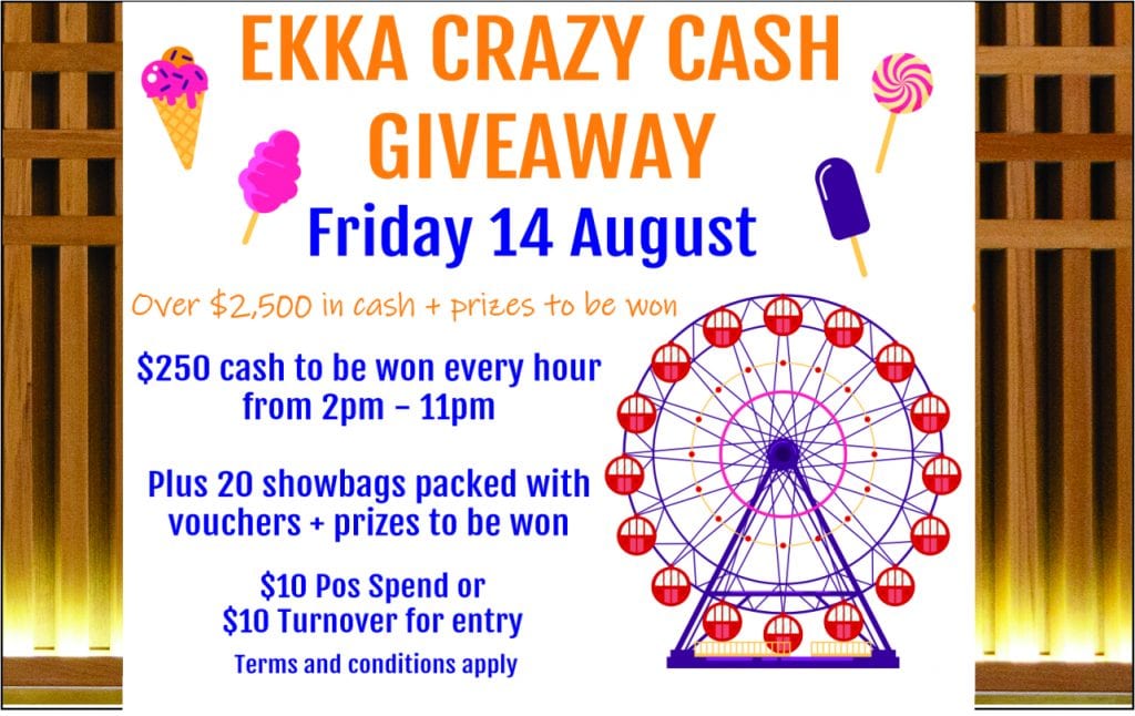 Ekka Cash Giveaway