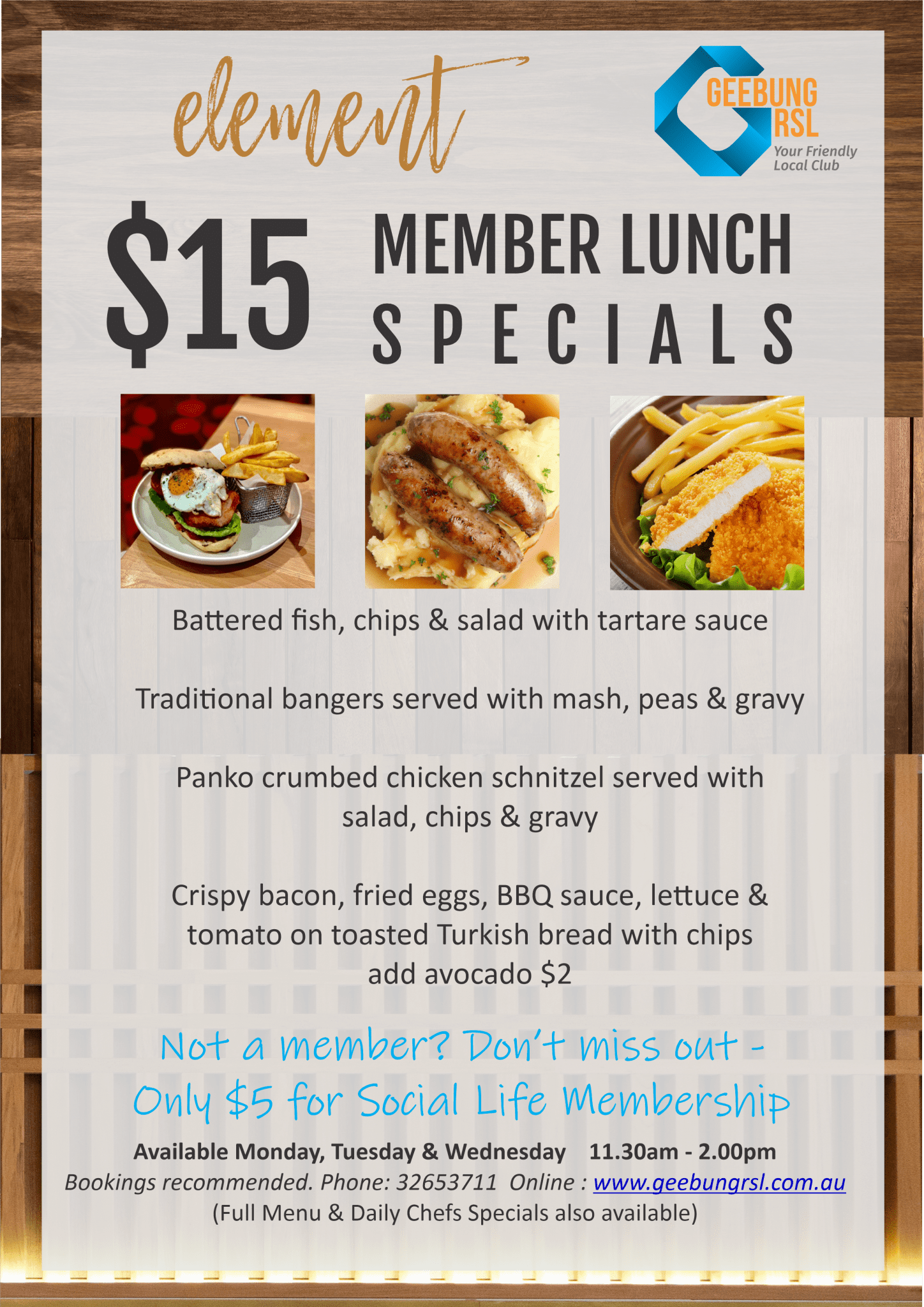 lunch-menu-geebung-rsl