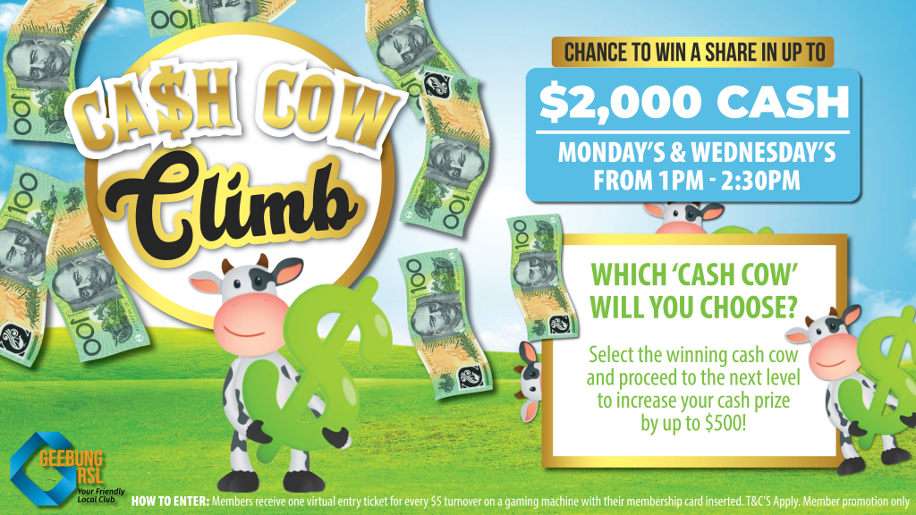 Grsl Cash Cow Climb (tv Hor)