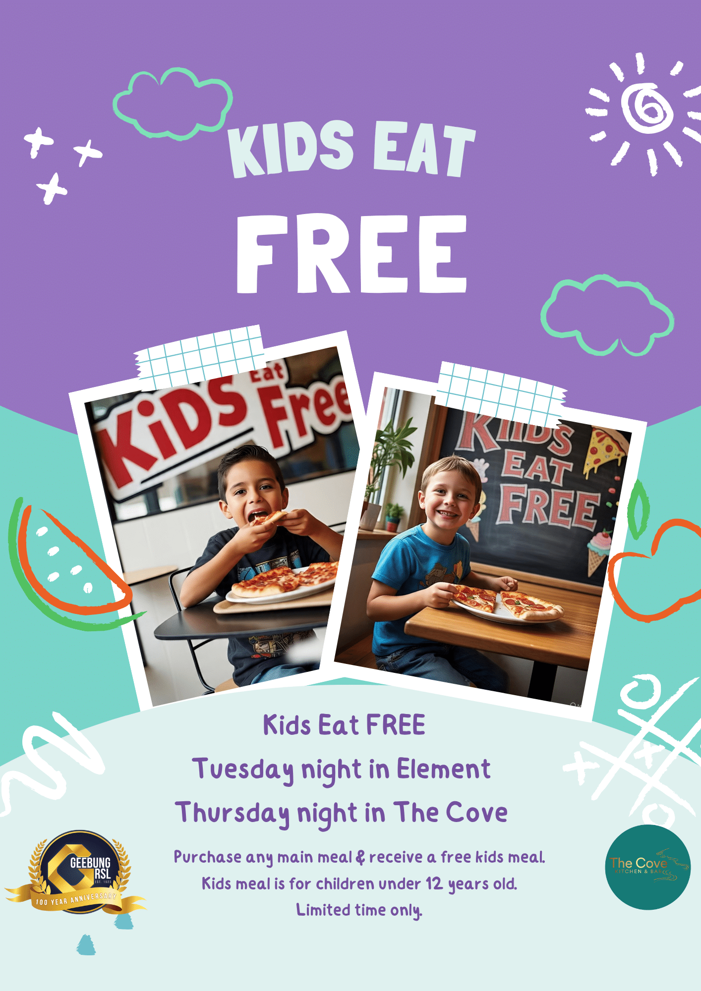 Kids Eat Free (a4)