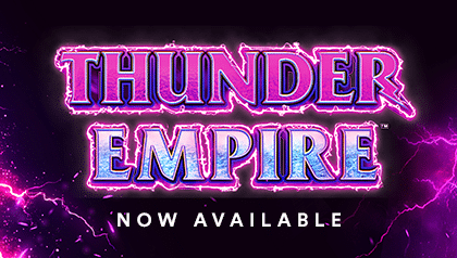 Thunder Empire Now Available Screensaver 420x238px
