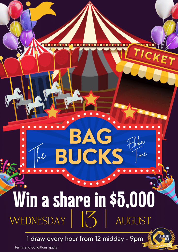 2025 Ekka Bag The Bucks