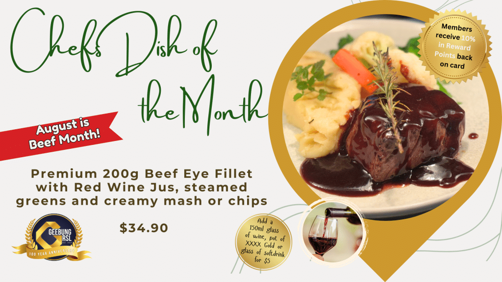 Aug 25 Chefs Dish Of The Month (presentation)