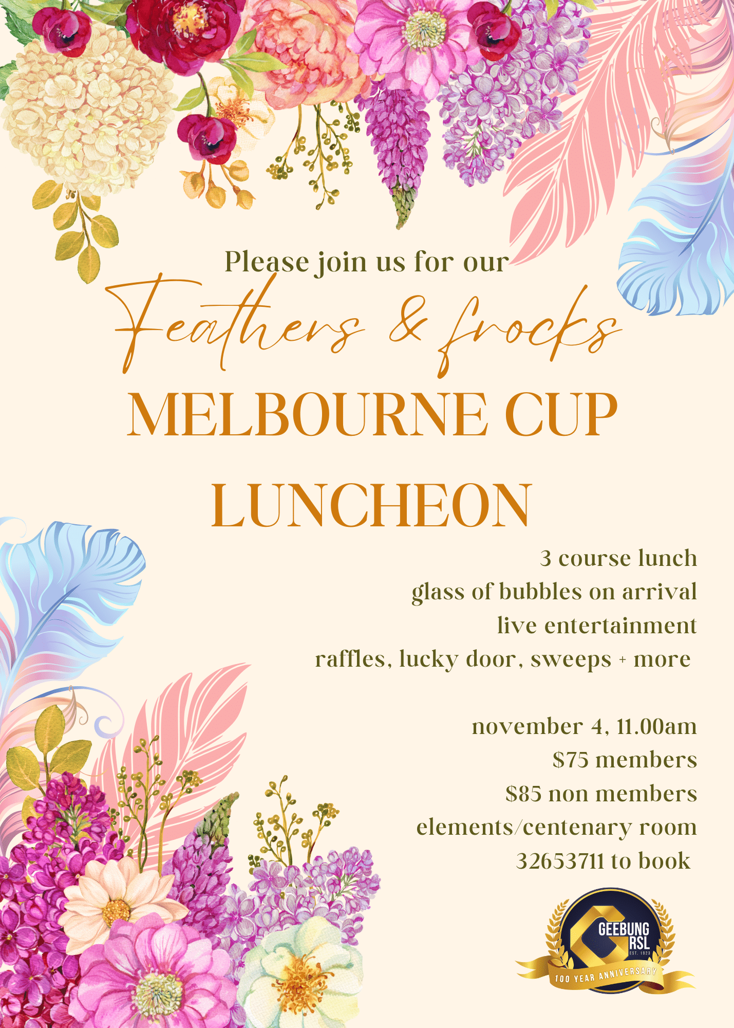 Melbourne Cup Feathers And Frocks 2025(2)