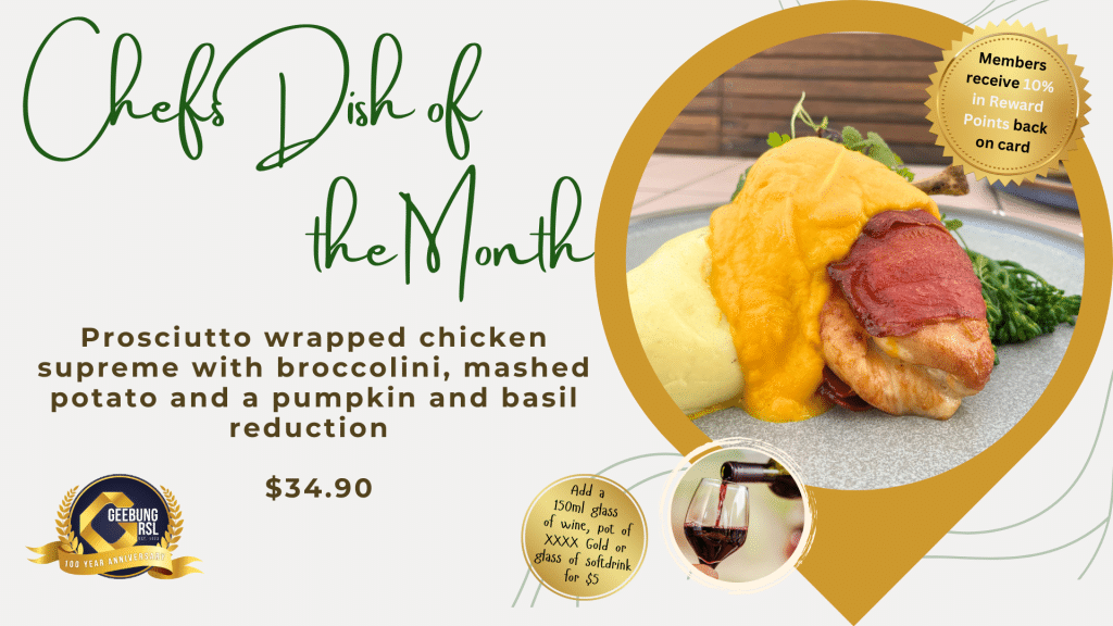 Sep 25 Chefs Dish Of The Month (presentation)