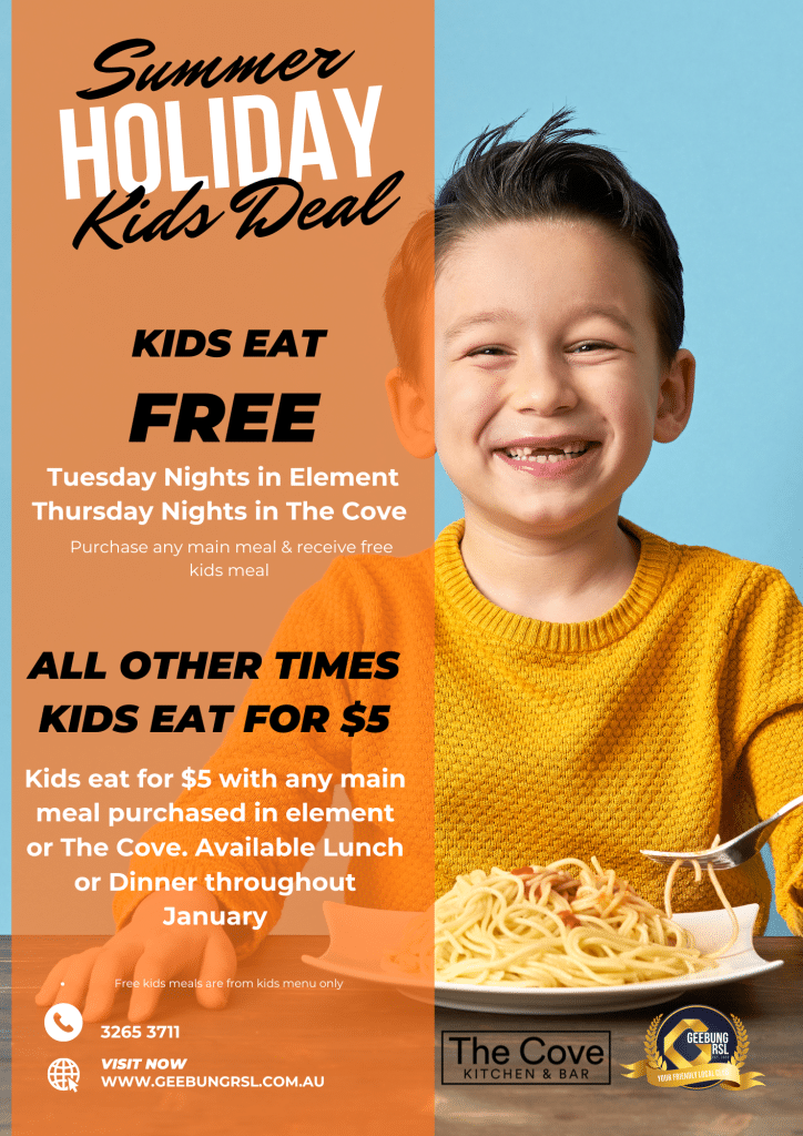 Summer Holiday Kids Deal (a4)