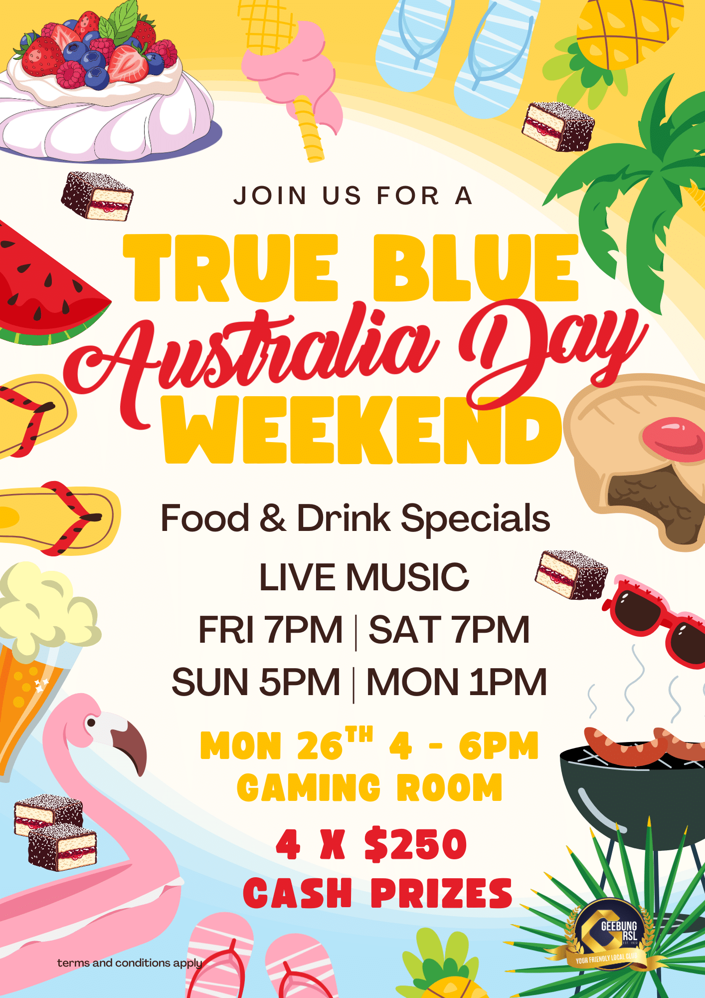 Australia Day 2026 Flyer