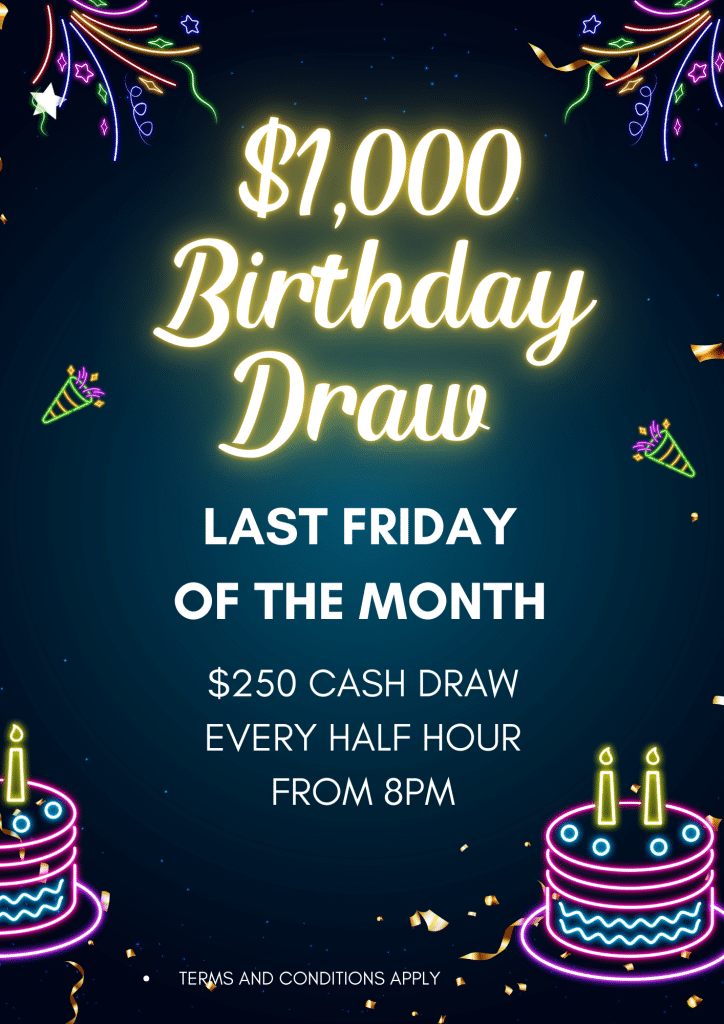 Birthday Draw(flyer (a4))