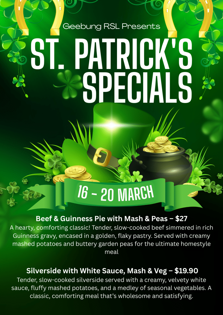 2026 St. Patrick's Party Flyer